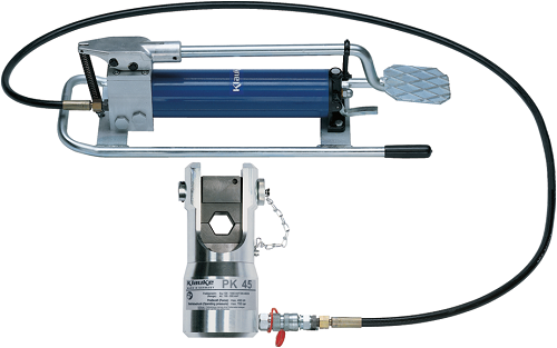 HK45带脚踏泵的液压压接工具